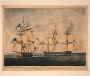 HMS Shannon zajme USS Chesapeake, 1. června 1813, 1813