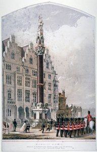 Broad Sanctuary, Westminster, Londýn, c1865 od Robert Dudley