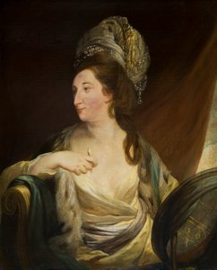 Portrét Elizabeth Simpson, Lady Bridgeman (1735-1806), kolem 1750-88 (olej na plátně) od Robert Edge Pine