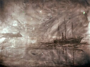 SS Roosevelt, americký parník spuštěný na vodu v roce 1905, postavený pro polární průzkum Roberta Pearyho,... od Robert Edwin Peary