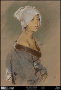 Japonská dívka, 1890