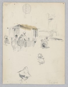 Trhová scéna od Robert Frederick Blum