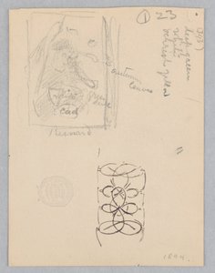 Studie pro krajinu, „Moods to Music“, Mendelssohn Glee Club, New York, NY od Robert Frederick Blum
