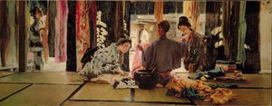 Obchodník s hedvábím, 1890-93 od Robert Frederick Blum