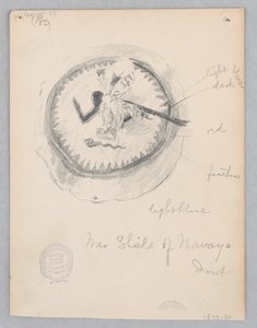 Válečný štít Navajo od Robert Frederick Blum
