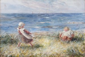 Hraní u pobřeží od Robert Gemmell Hutchison