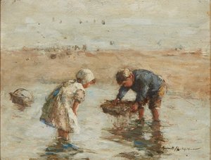 Young Fishers (olej na palubě)