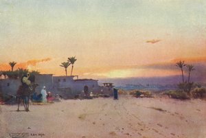 Vesnice Fellah, c1880, 1904 od Robert George Talbot Kelly