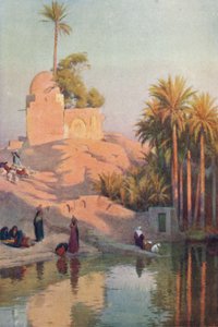 V oáze Fayum, c1880, 1904 od Robert George Talbot Kelly