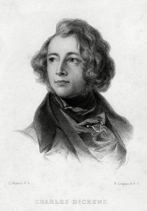 Charles Dickens, anglický spisovatel, c1870