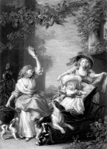 Královské princezny, děti krále Jiřího III., 19. století.