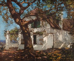 Welgelegen, poblíž Groote Schur, Jižní Afrika, 1924. od Robert Gwelo Goodman