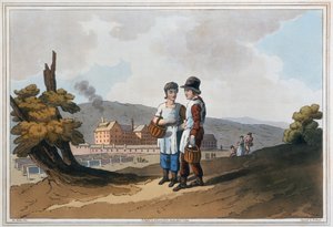 Dětští tovární dělníci, 1814 od Robert Havell