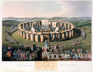 „Velký konvenční festival Britů“, 1815 od Robert Havell