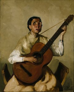 Slepý španělský zpěvák, 1912.