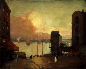 Cumulus Clouds, East River, 1901-1902.