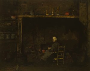 Interiér Normandie, 1899.