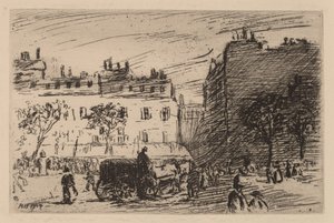 Pařížská pouliční scéna od Robert Henri
