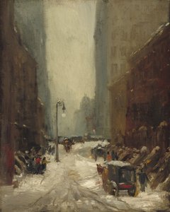 Sníh v New Yorku, 1902.