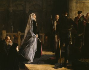 Poprava Marie (1542-87) skotské královny
