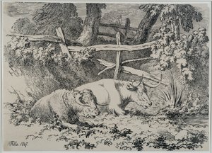 Odpočinek dobytka, 1807