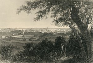 „City of Baltimore, from Druid Hill Park“, 1874.