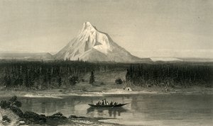 „Mount Hood, z Kolumbie“, 1872.