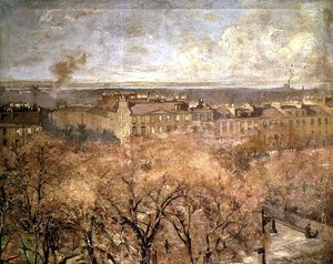 Heriot Row, Edinburgh (olej na plátně)