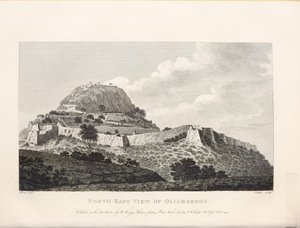 Ilustrace převzata z knihy Select views in Mysore, the country of Tippoo Sultan by Home, Robert a publikoval Vydal Mr. Bowyer (GB, 1794)
