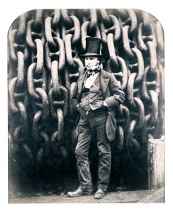 Isambard Kingdom Brunel , britský inženýr, 1857