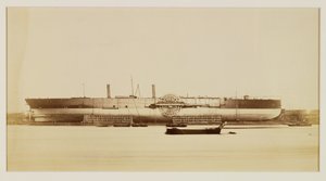 The Great Eastern, 17. listopadu 1857 (tisk alba z mokrého kolodiového negativu) od Robert Howlett