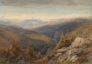 Mountain View, 1863-67. od Robert J. Pattison