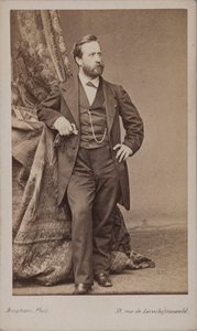 Portrét malíře Ludwiga Knause 1829-1910. od Robert Jefferson Bingham