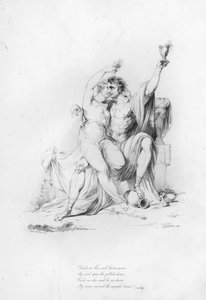 Anacreon, Ode LII (rytina)