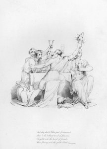 Anacreon, Ode XXXVI (rytina)