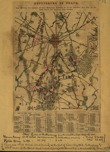 Gettysburg v míru LOC gvhs01.vhs00266 od Robert Knox Sneden