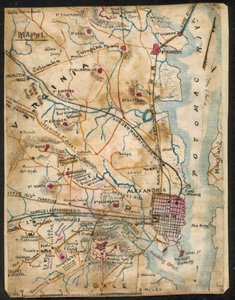 Mapa Alexandria, Virginia LOC gvhs01.vhs00032