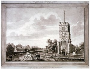 Kostel Panny Marie, Putney, Wandsworth, Londýn, 1783.