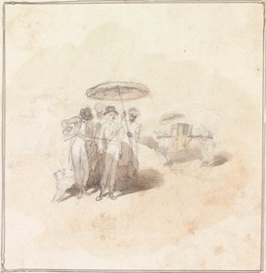 Angličané promenádující se od Robert Mabon