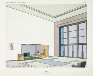 Hall, z „Repertoáru moderního vkusu“, vydaného v roce 1929