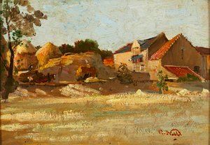 Farma East Lothian (olej na palubě)