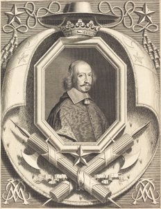 kardinál Jules Mazarin od Robert Nanteuil
