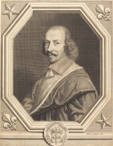 kardinál Jules Mazarin od Robert Nanteuil