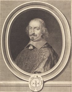 kardinál Jules Mazarin od Robert Nanteuil
