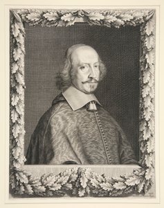 kardinál Jules Mazarin od Robert Nanteuil