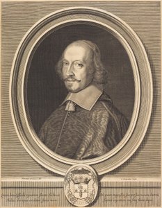 Kardinál Jules Mazarin od Robert Nanteuil