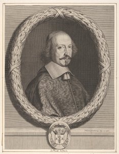 Kardinál Jules Mazarin od Robert Nanteuil