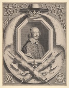 Kardinál Jules Mazarin od Robert Nanteuil
