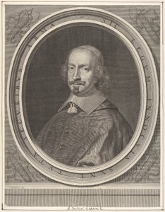 Kardinál Jules Mazarin, ca. 1652. od Robert Nanteuil