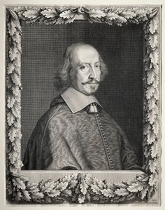 Kardinál Mazarin od Robert Nanteuil